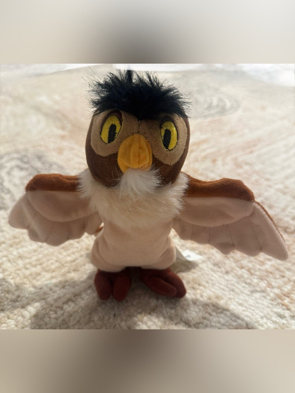 VINTAGE Disney Bean Bag Plush - OWL
